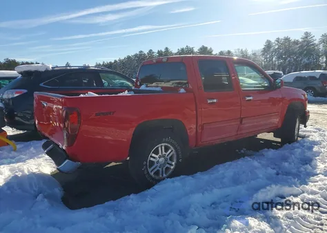 2012 Chevrolet Colorado Lt z USA, uszkodzony, nr VIN 1GCHTCFE2C8102842